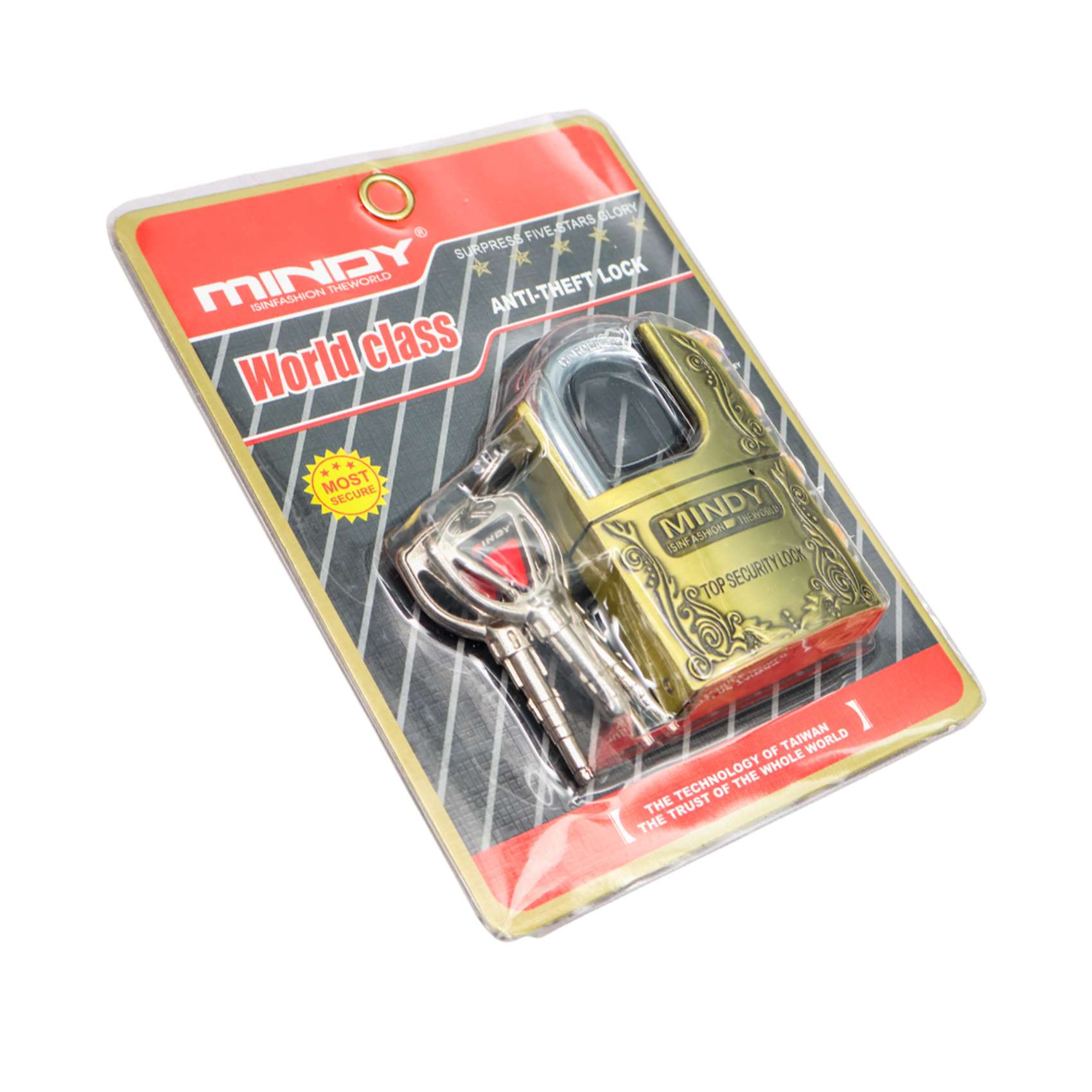 MINDY WORLD/CLASS PADLOCK 50MM