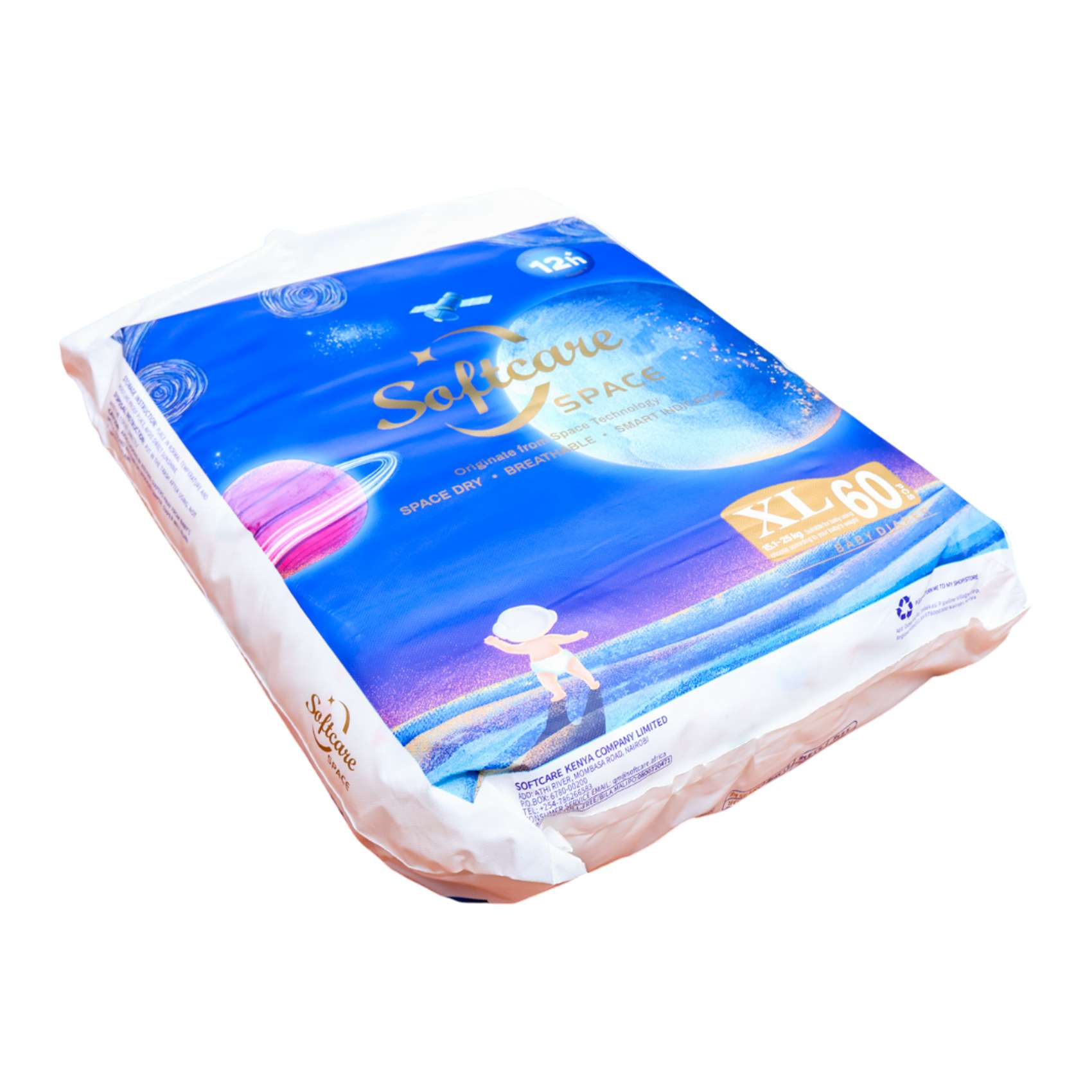 SOFTCARE DIAPER SPACE JUMBO XL 60