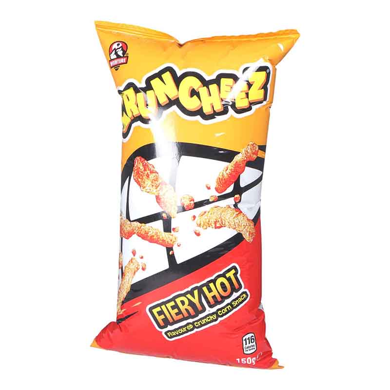 Inventure Cruncheez Fieryhot 150g