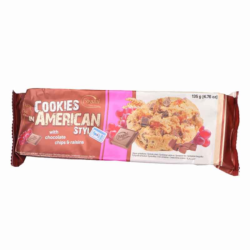 BOGUTTI A. Cookies with Chocolate & Raisin 135G