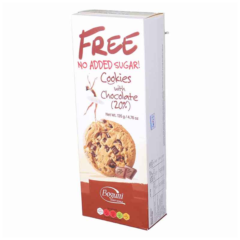 BOGUTTI F/COOKIES 135G – Delicious Cookies with 20% Chocolate