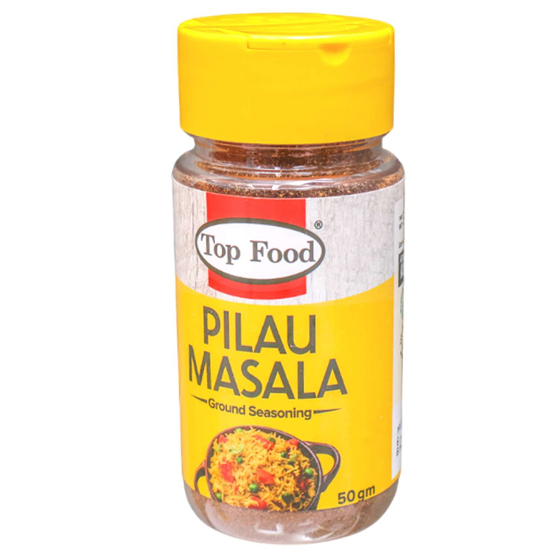 6161105849384_1 Top Food Pilau Masala Ground Jar 50g - Image 1