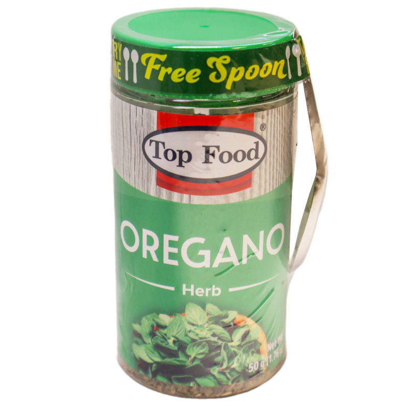6162005201111_1 Top Food Oregano Jar 50g - Image 1