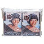 Magic Water Proof Shower Cap Black - Image 2
