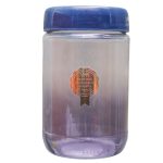 Qlux rainbow glass jar 660CC indigo