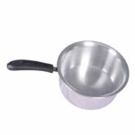 India Gold Aluminum Saucepan with Bakelite Handle – 10 Inch | Durable Non-Stick Cooking Pan
