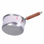 India Gold Almn Saucepan WoodenHandle 11 - Image 2