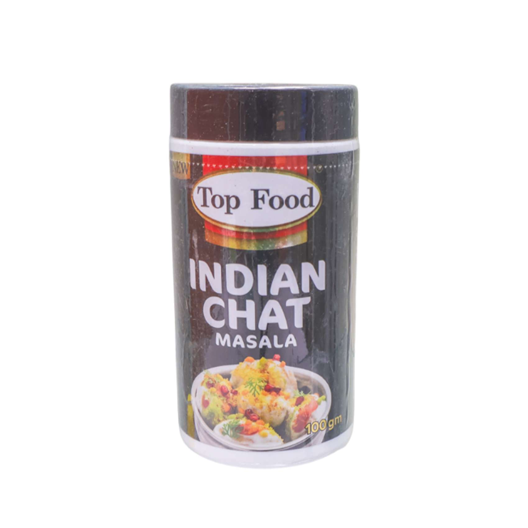 TOP FOOD INDIAN CHAT MASALA JAR 100G