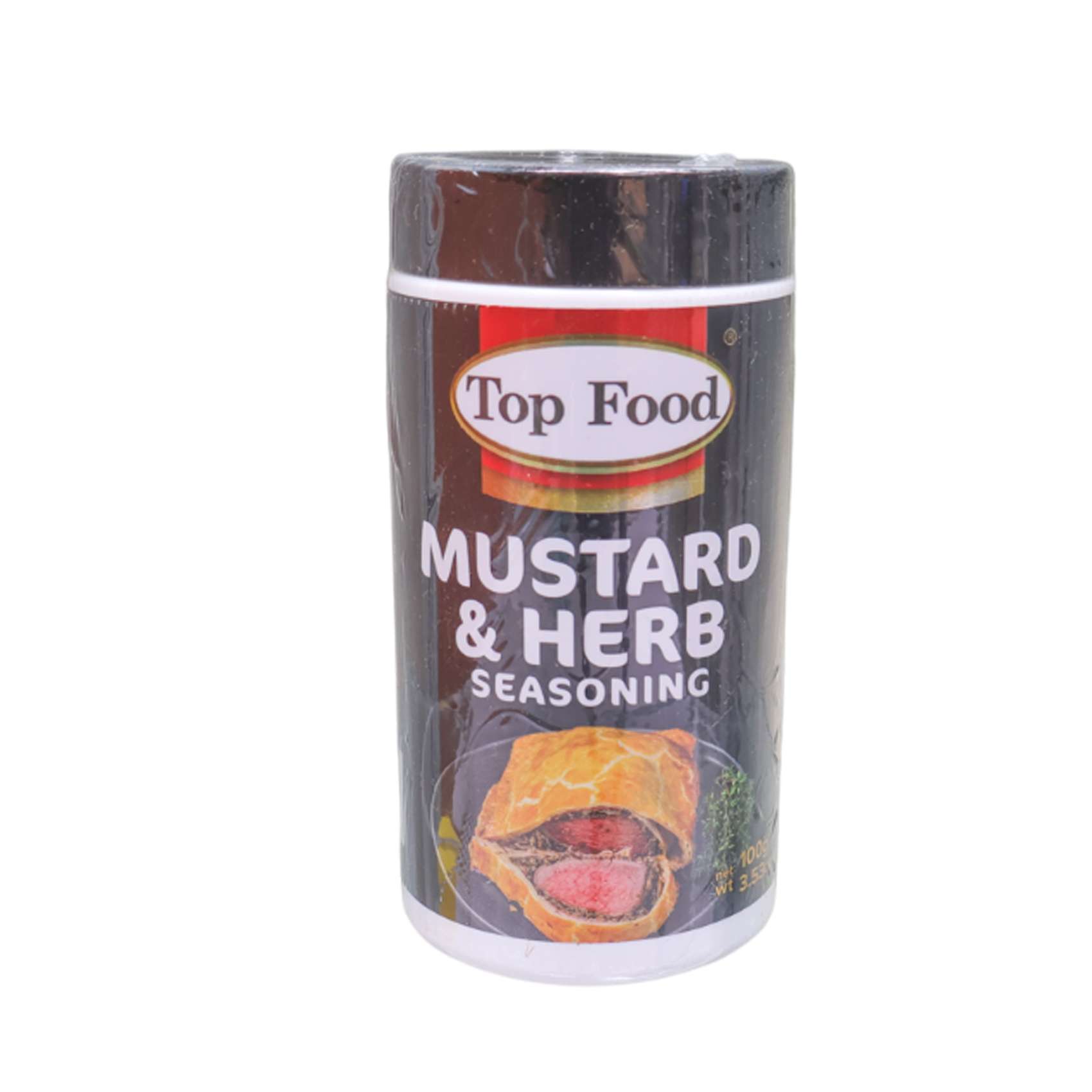 TOP FOOD MUSTARD & HERB SEASON JAR 100G
