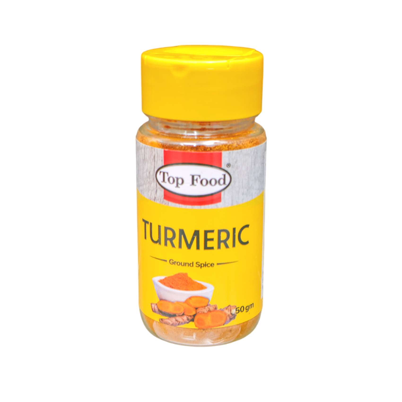 TOP FOOD TURMERIC POWDER JAR 50G