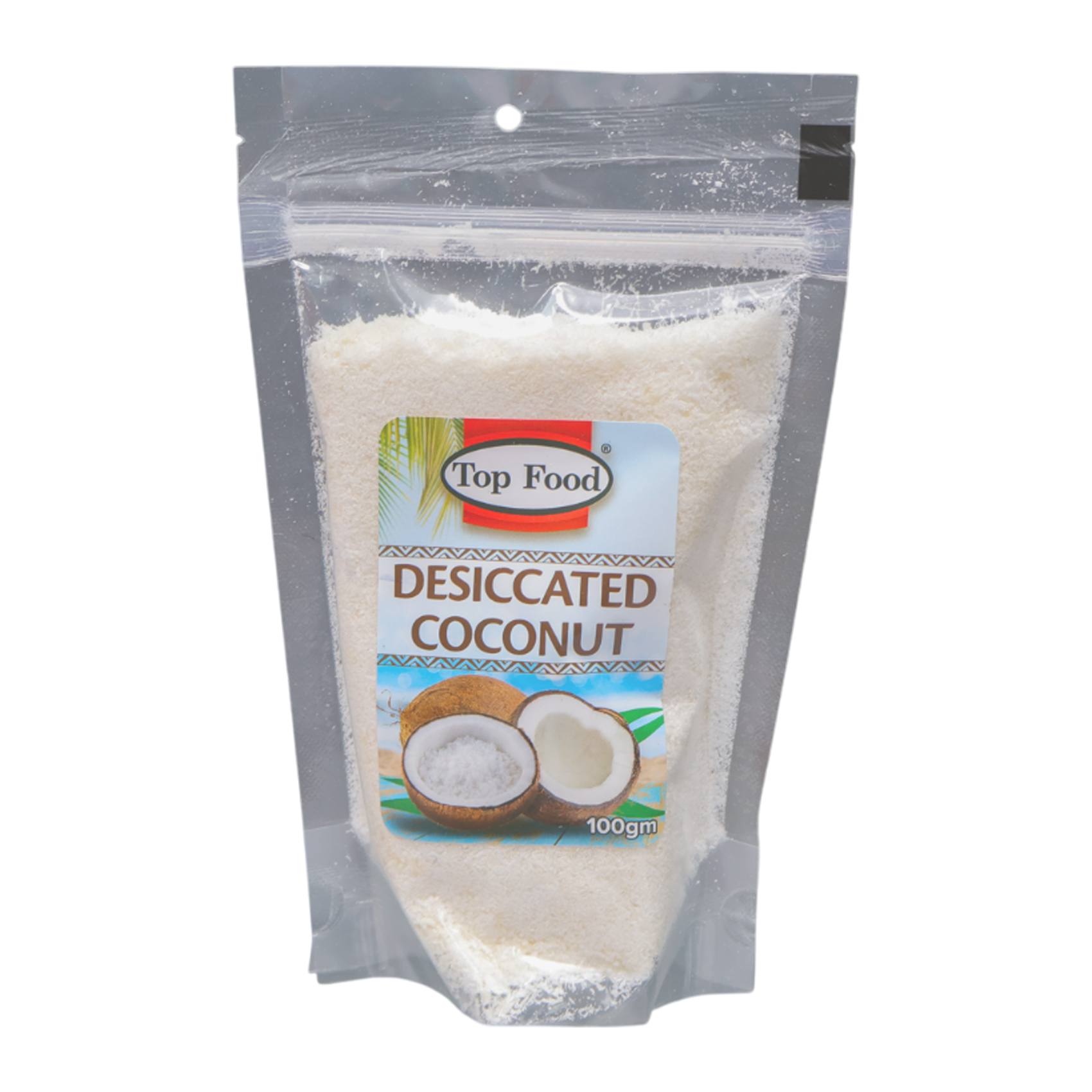 TOP FOOD DESSICATED COCONUT 100G