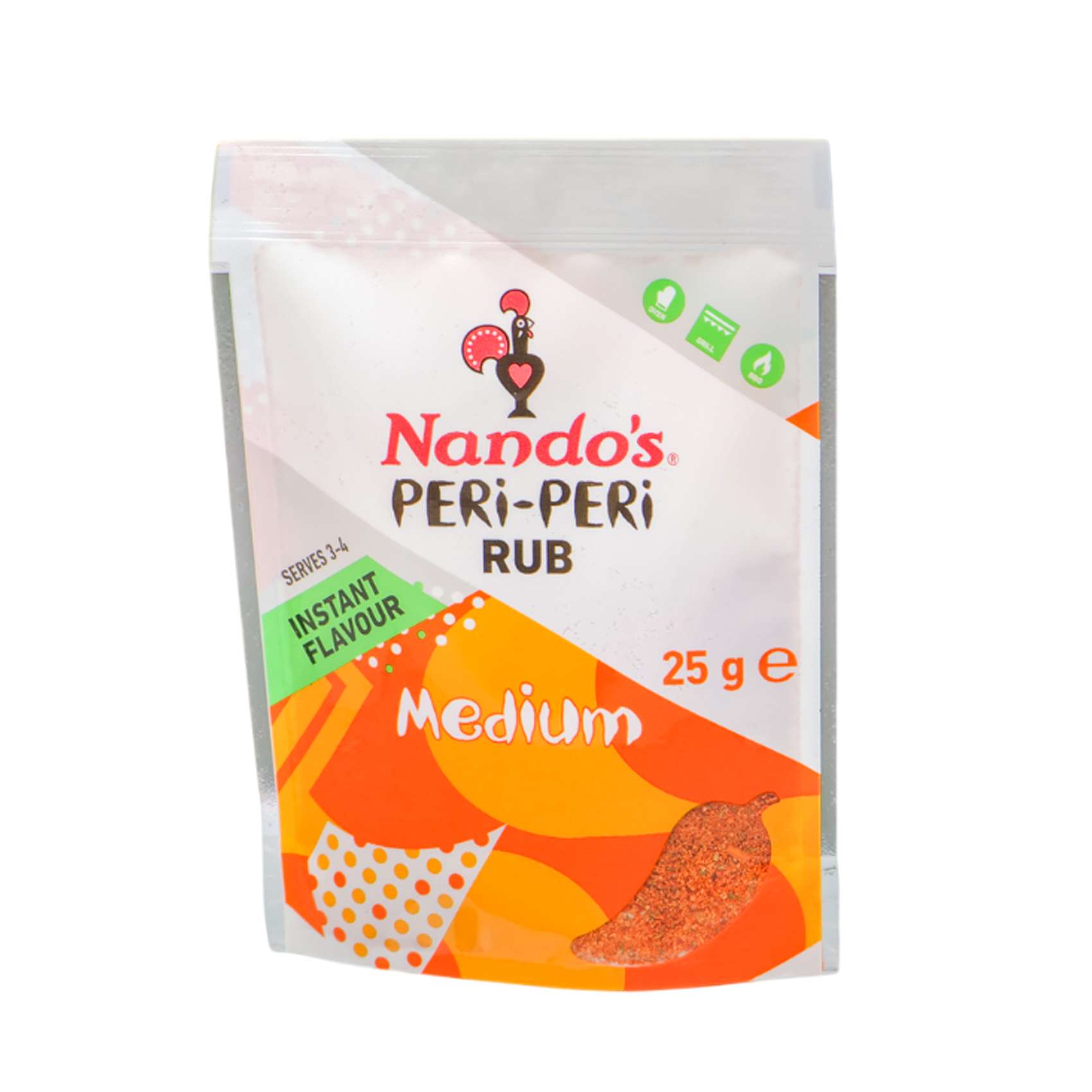 NANDOS PERI PERI RUB MEDIUM 25G
