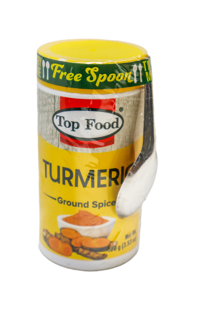 TOP FOOD TUMERIC POWDER JAR 100G