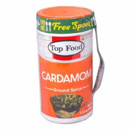 TOP FOOD CARDAMOM POWDER JAR 100G
