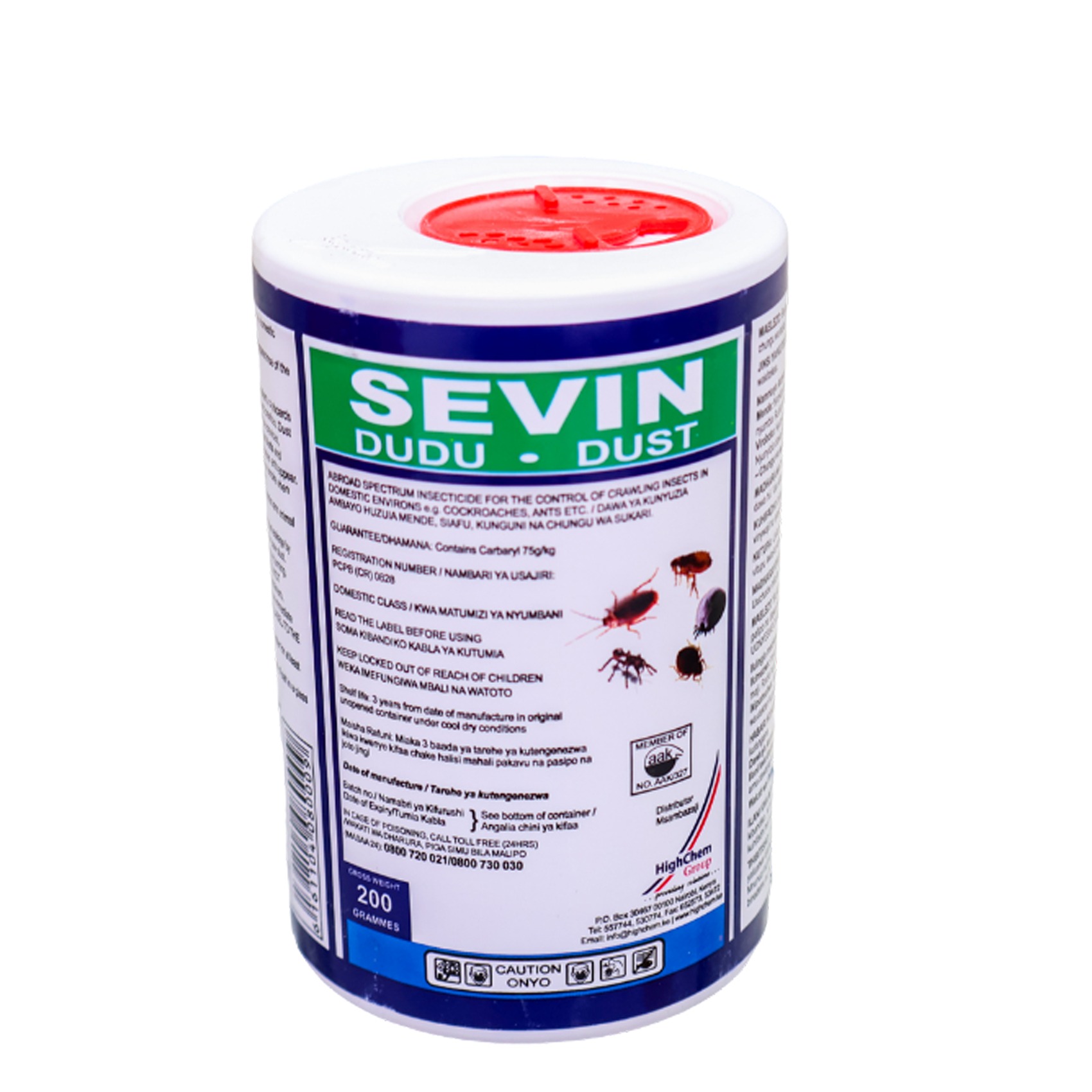 SEVIN DUDU DUST INSECTICIDE 200G