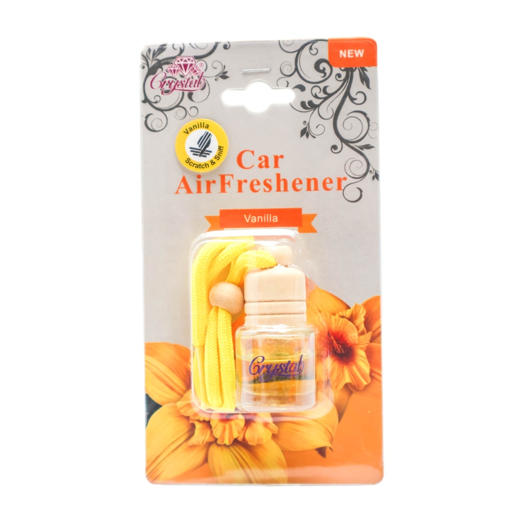 CRYSTAL HANGING AIR FRESHNER VANILLA