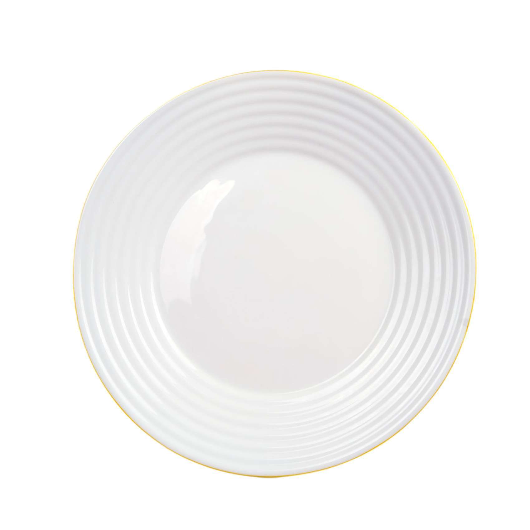 STORESOME - MHY YELLOW 9" WHT PLATE
