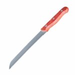 Premium Bread Knife 298230 – Ultra-Sharp Serrated Stainless Steel Knife for Perfect Bread Slicing