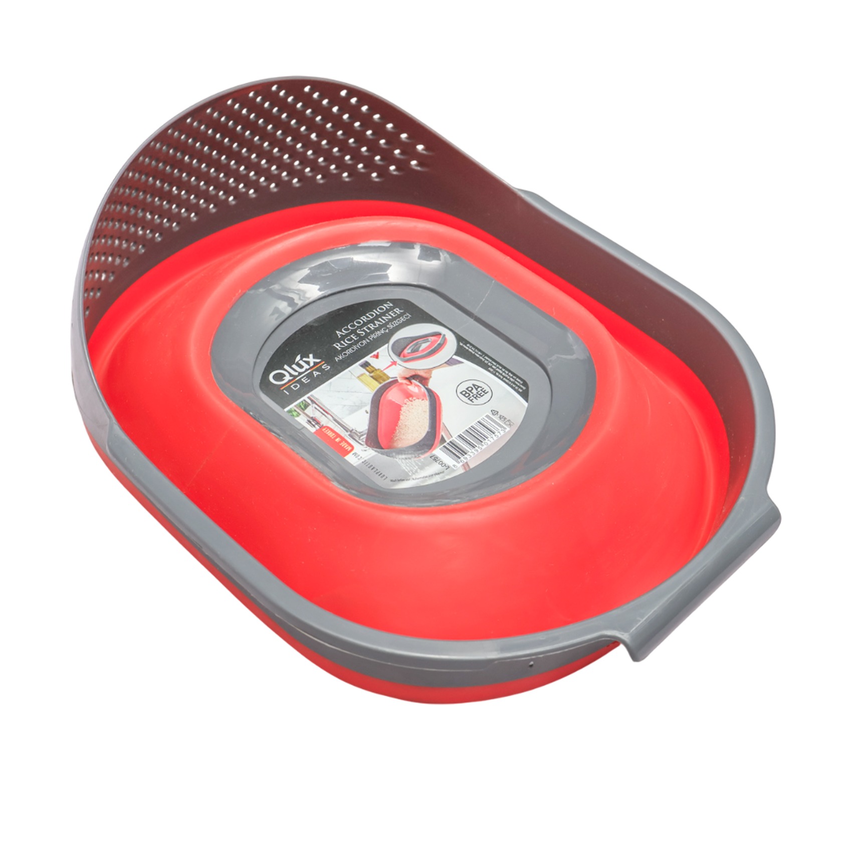 QLUX ACCORDION RICE STRAINER #L757