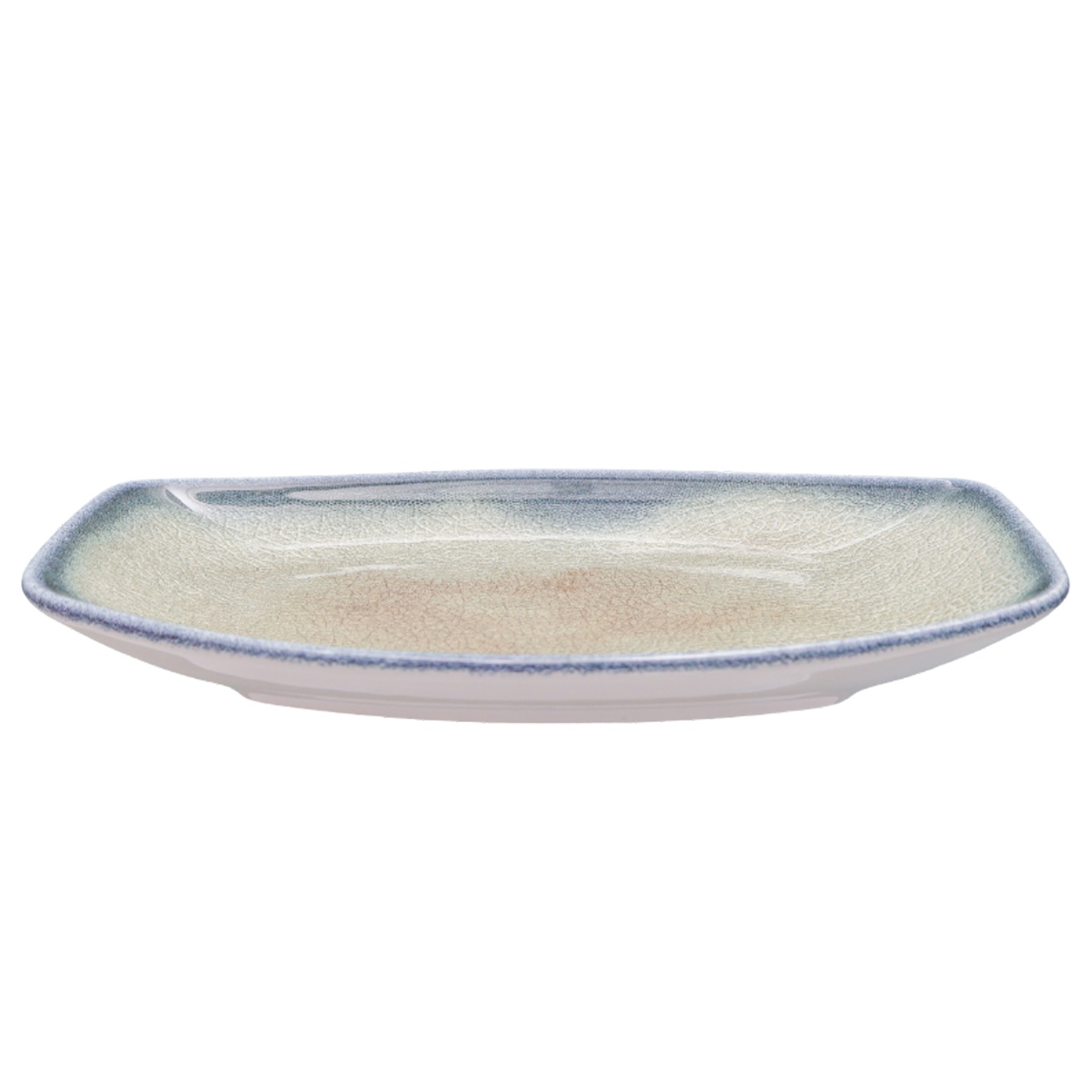 KUTAHYA 19CM RECT.DEEP FLAT PLATE