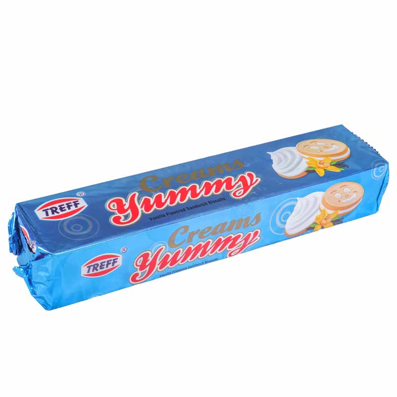 Treff Creams Sandwich Biscuits Vanila 125g