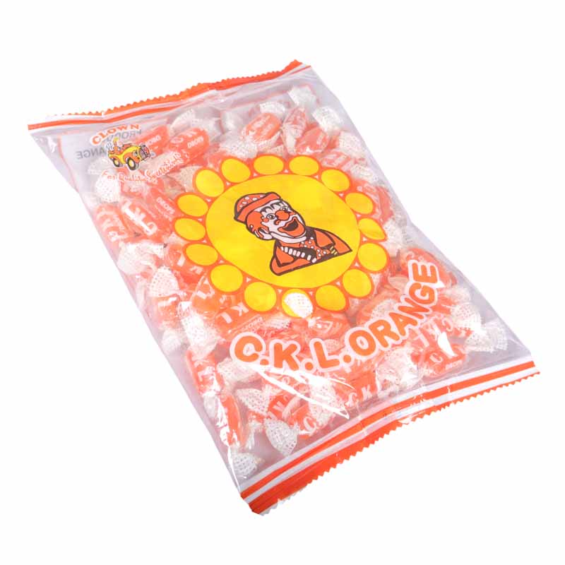 Candy Kenya Orange Twist 80PCS – Sweet Citrus Candy Burst | Refreshing Orange Flavored Candy Jar