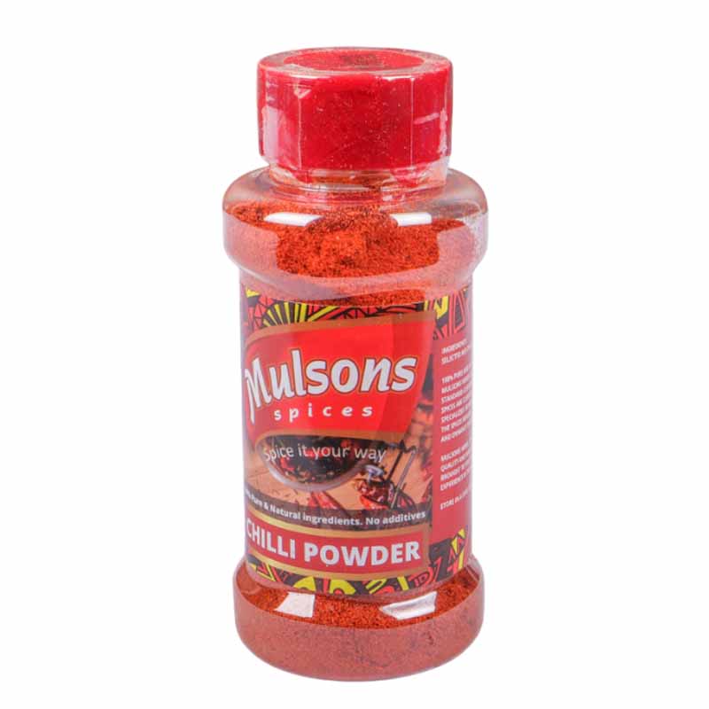Mulsons Chilli Powder 100g – Pure Red Chili Powder | Hot & Spicy Flavor | 100% Natural Ground Dried Chillies | Perfect for Cooking, Marinades & Seasoning