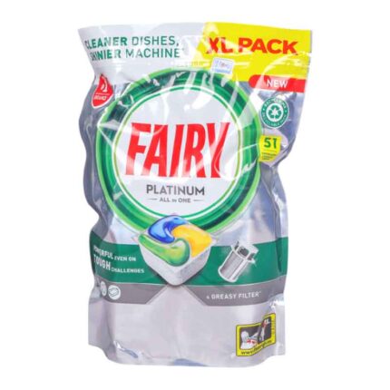 Fairy Plat Dishwasher Tablets 760g – Powerful Grease-Cutting All-in-One Dishwashing Detergent
