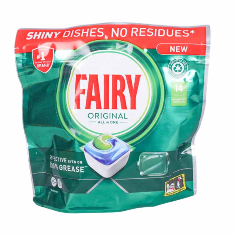 Fairy Original Dishwasher Tablets 189g Fairy Original Dishwasher Tablets 189g - Image 1