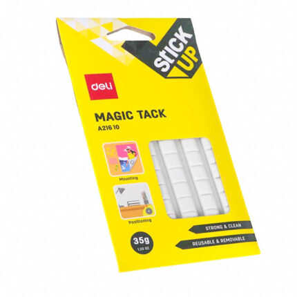 DELI A21610 Magic Tack 35G – Strong, Clear Adhesive for Office & Home Use