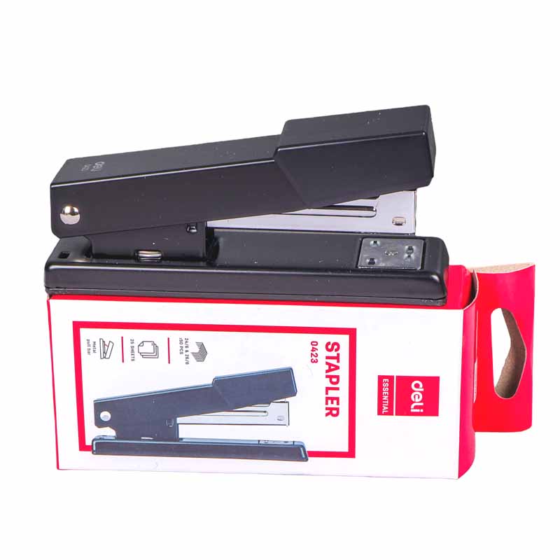 DELI E0423 Black Stapler DELI E0423 Black Stapler