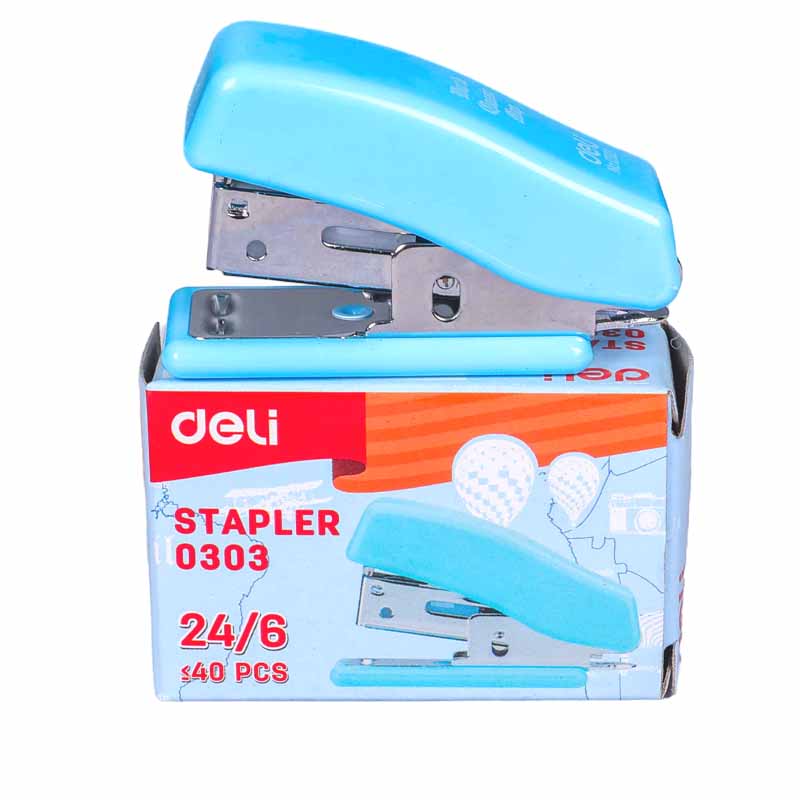 DELI Mini Stapler with Remover – DELI Mini Stapler with Remover – Compact Office Stapler for Home, School & Office Use - Image 1