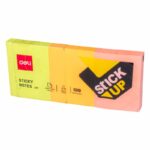 Deli Stickup Notes 2"X1.5"Assorted.Colors - Image 2