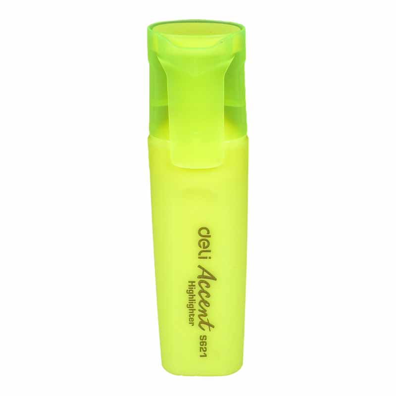 DELI S621 Yellow Highlighter Deli S621 Accent Highlighter Yellow - Image 1