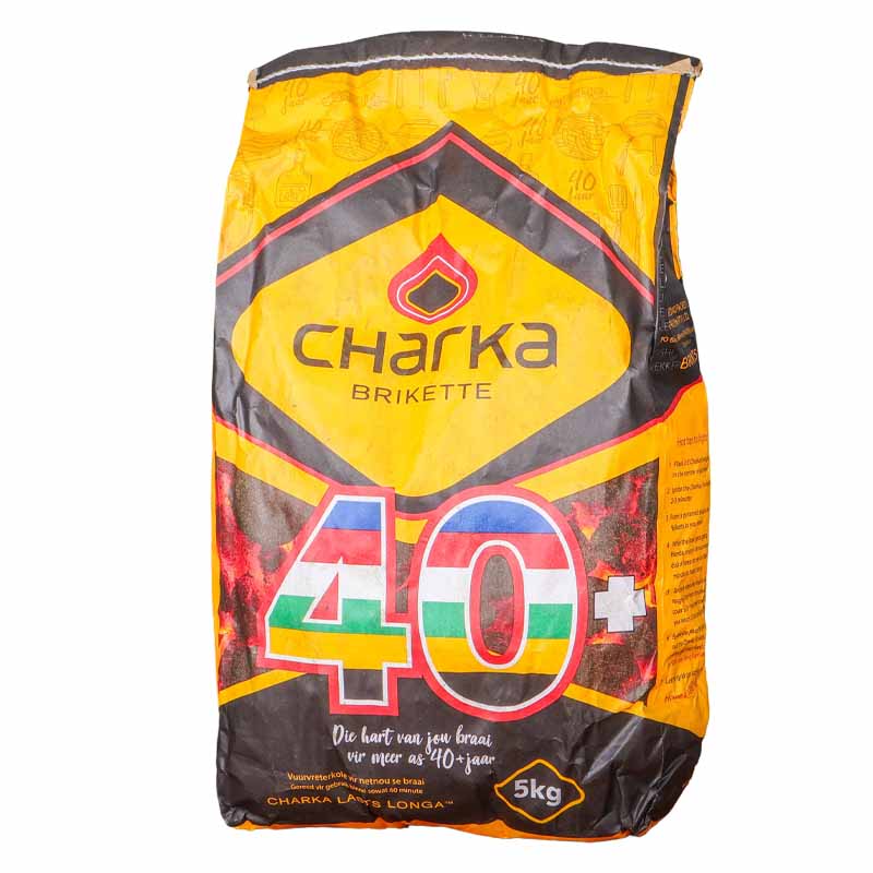 CHARKA Charcoal Briquettes 5KG CHARKA Charcoal Briquettes 5KG