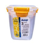 DUNYA 3PC Storage Containers Set #30838 – Airtight Kitchen & Pantry Organizer