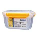 DUNYA 3PC Storage Containers Set #30884 – Durable, Multi-Purpose Kitchen & Home Storage