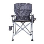Storesome Foldable Campaign Chair 50X50X80Cm Black #Cmp02