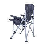Storesome Foldable Campaign Chair 50X50X80Cm Black #Cmp02 - Image 3