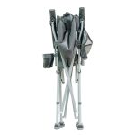 Storesome Foldable Campaign Chair 50X50X80Cm Black #Cmp02 - Image 4