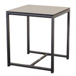 Storesome 3Pcs Golden Coffee Stool St/Plastic #9881 - Image 2