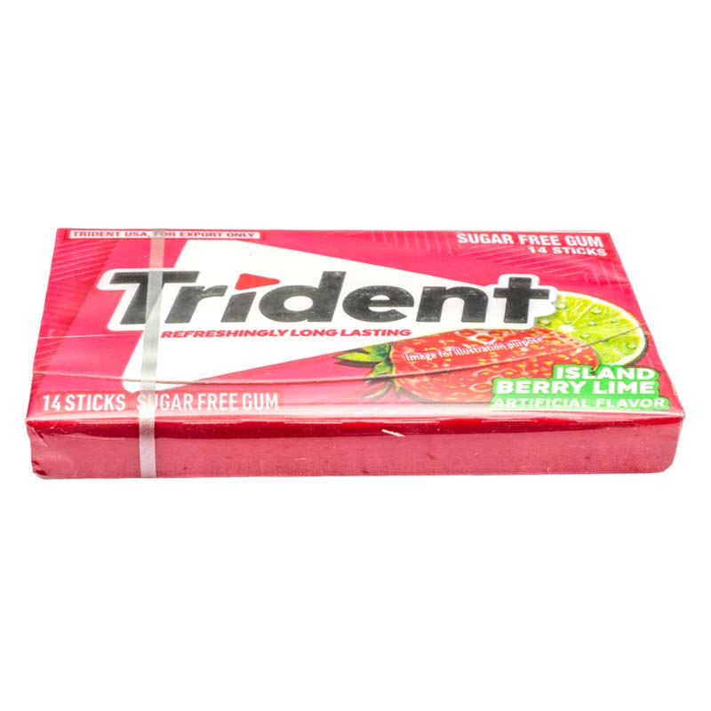 12546011600_1 Mondelez Trident Island Berry Chewing Gum
L14s - Image 1