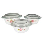 Ceramic Soup Serving Bowls Set 3 pieces - Image 2