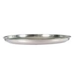 Marvel Stainless Steel Deep Round Tray - 35cm
