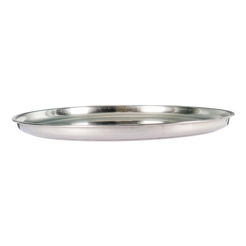 8087340006161_1 Marvel Stainless Steel Deep Round Tray - 40cm - Image 1