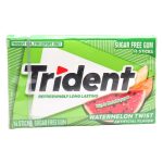 Trident 14 Sticks
  Sugar Free Watermelon Twist Bubble Gum 1.9g