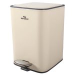 Storesome Stainless Steel Square Dustbin 5L