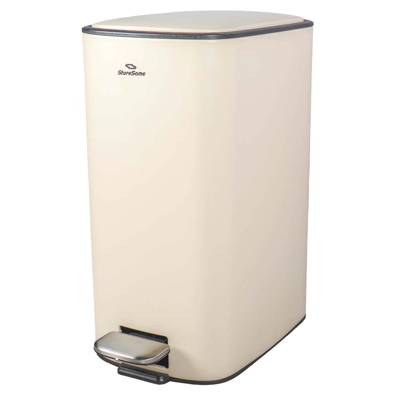 IMG_0647 Storesome Stainless Steel Square Dustbin 18L - Image 1