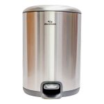 Storesome Stainless Steel Dustbin Round 5L