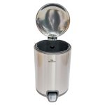 Storesome Stainless Steel Dustbin Round 5L - Image 2